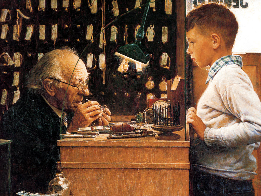 Norman Rockwell: The Watchmaker of Switzerland